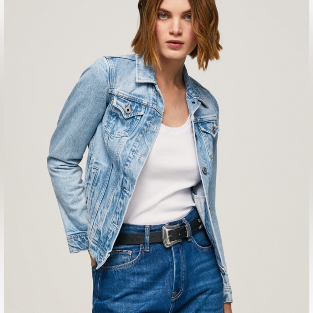 Wrangler Acid Wash Jean Jacket Small